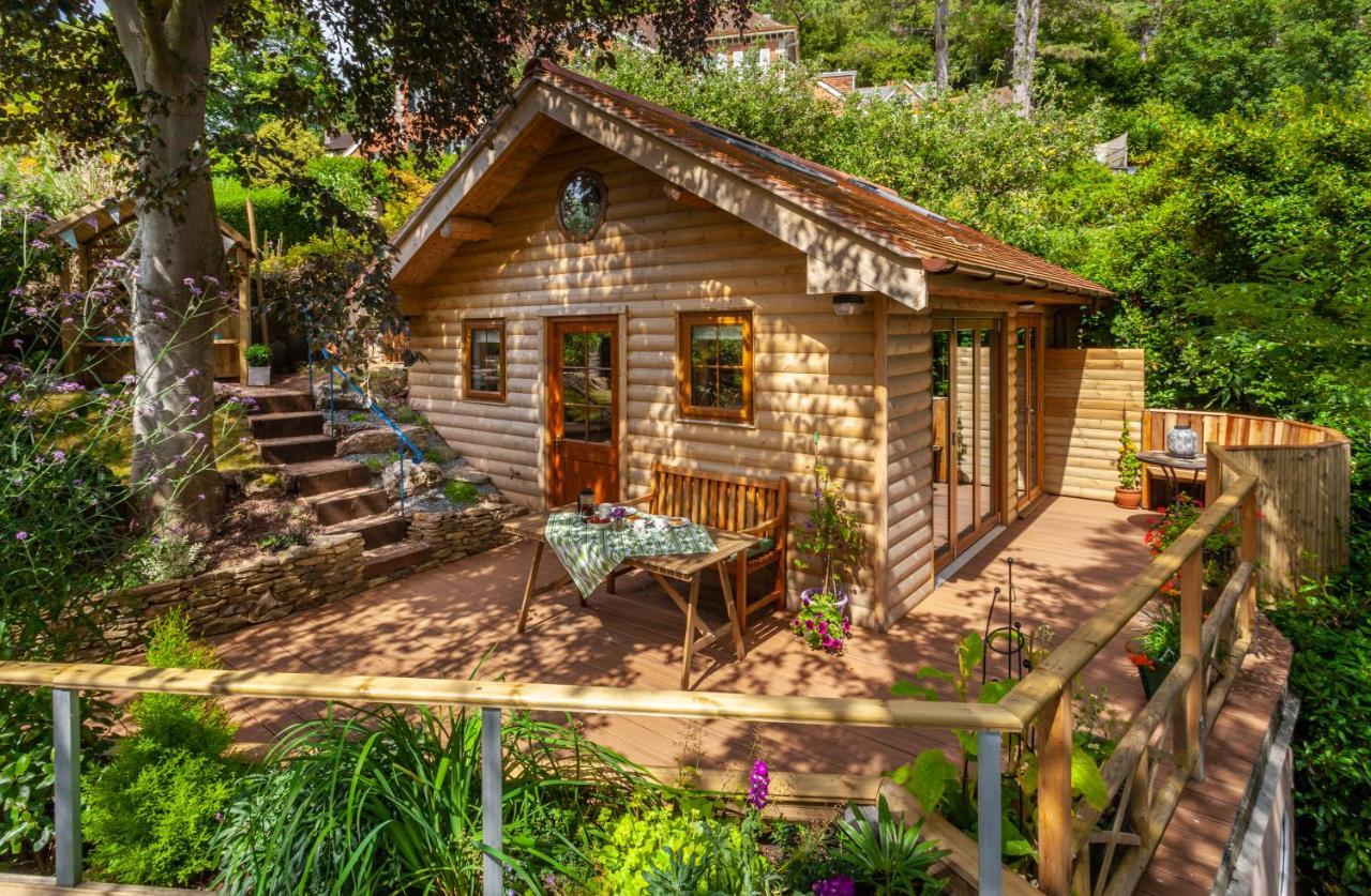 Porthole Log Cabin Minehead Eksteriør bilde